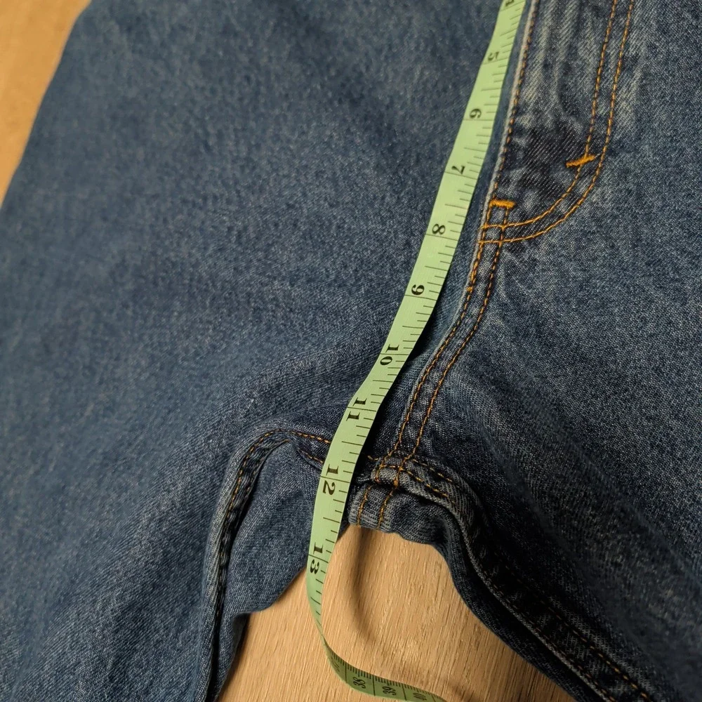 Eddie Bauer Mens Straight Leg Denim Jeans Medium Wash Blue 31x31 Regular Fit‎